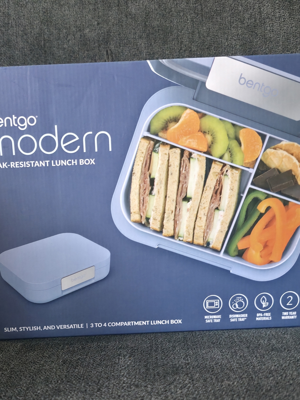 Bentgo Modern Light Blue Leak-Resistant Lunch Box